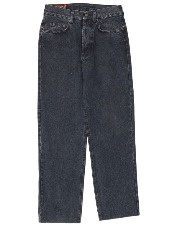 Marlboro Classics Mens Straight Jeans W31 L30 Navy Blue Cotton