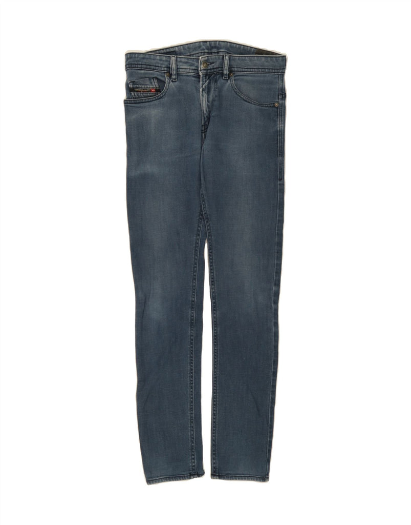 DIESEL Womens Skinny Jeans W29 L32 Blue Cotton Vintage Diesel and Second-Hand Diesel from Messina Hembry 