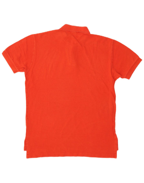 Polo Ralph Lauren Mens Polo Shirt Medium Red Cotton