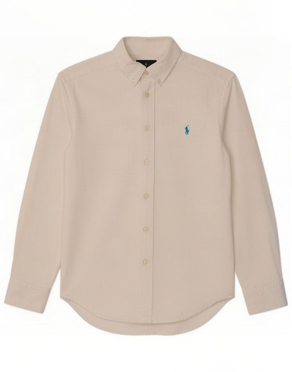 Ralph Lauren Boys Shirt 10-11 Years Medium White Cotton