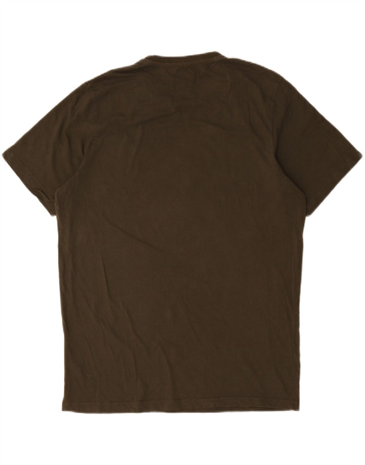 Rab Mens Graphic T-Shirt Top XL Khaki Cotton