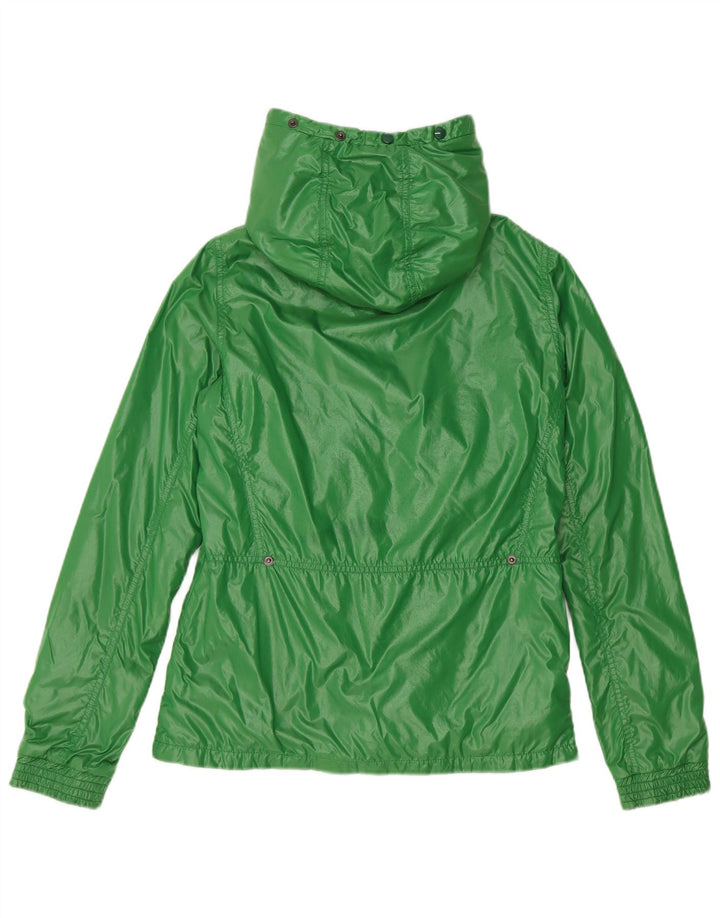 Duvetica Womens Hooded Padded Jacket IT 42 Medium Green Polyamide