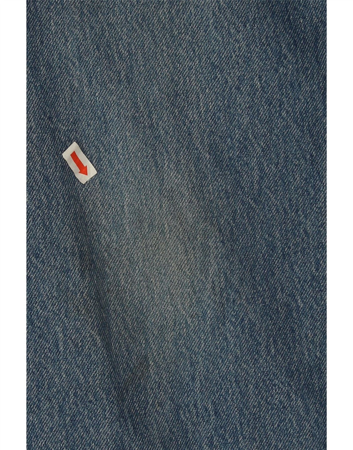 Levi's Mens 501 Straight Jeans W36 L32 Blue Cotton