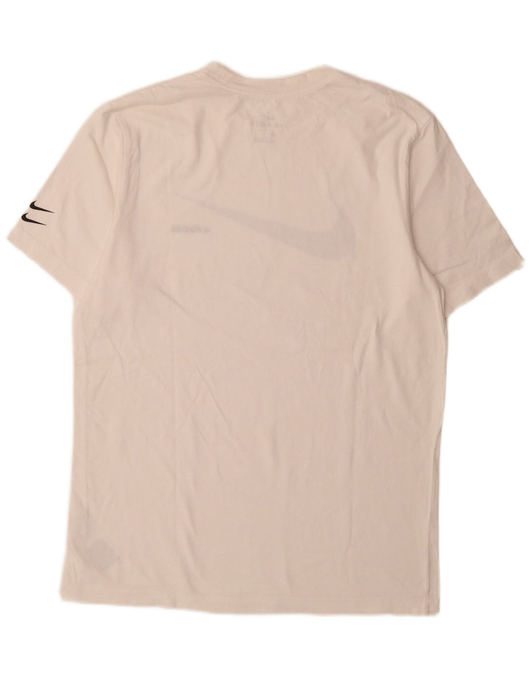 Nike Mens Graphic T-Shirt Top Medium White Cotton Sports