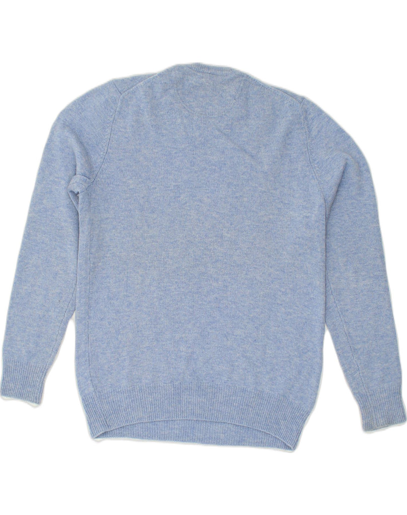 MARINA YACHTING Mens Crew Neck Jumper Sweater Large Blue Wool | Vintage Marina Yachting | Thrift | Second-Hand Marina Yachting | Used Clothing | Messina Hembry 