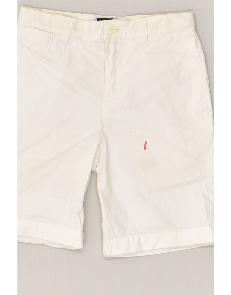 POLO RALPH LAUREN Boys Chino Shorts 6-7 Years W23 White Cotton | Vintage Polo Ralph Lauren | Thrift | Second-Hand Polo Ralph Lauren | Used Clothing | Messina Hembry 