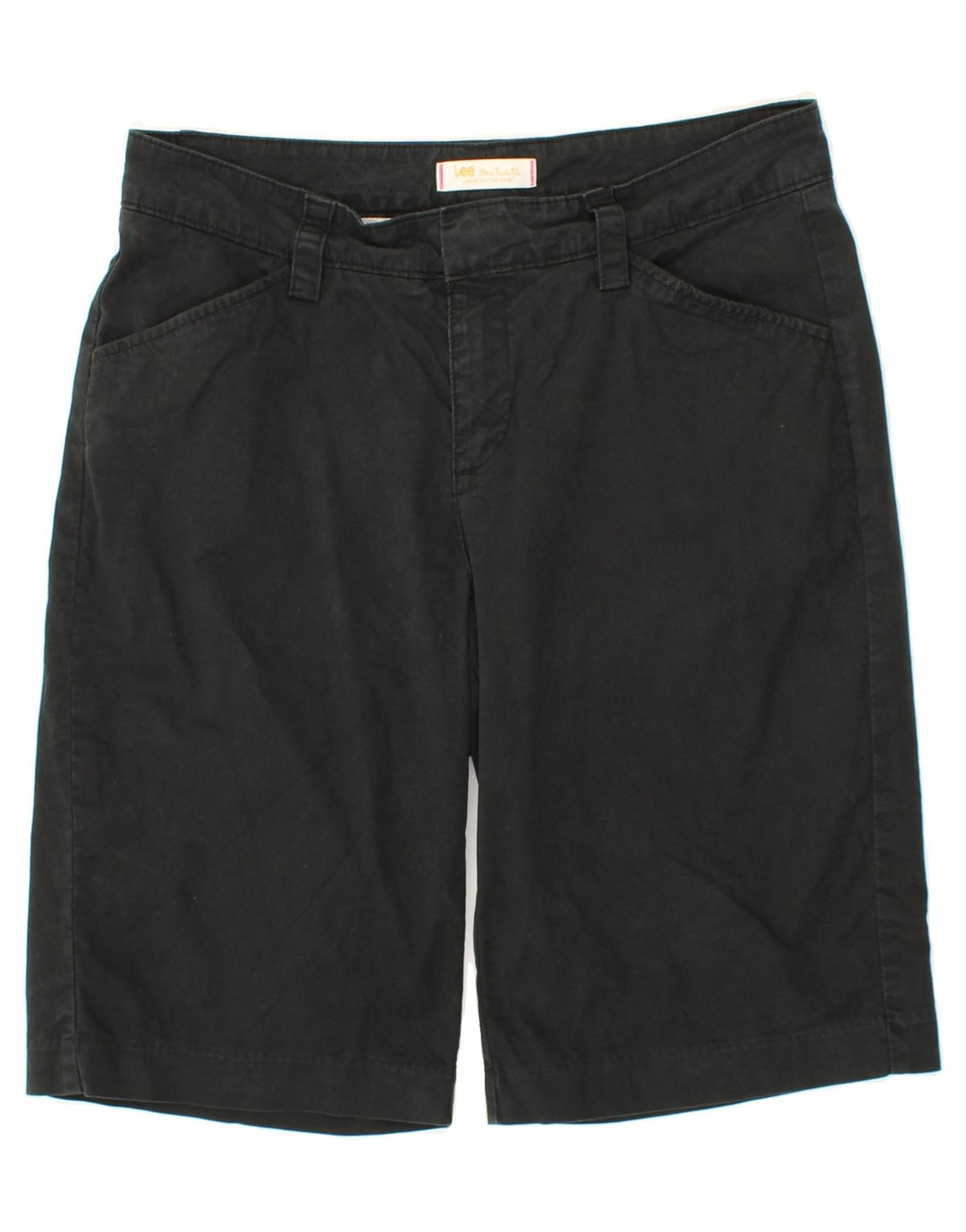 LEE Womens Casual Shorts US 10 Large W32  Black Cotton Vintage Lee and Second-Hand Lee from Messina Hembry 