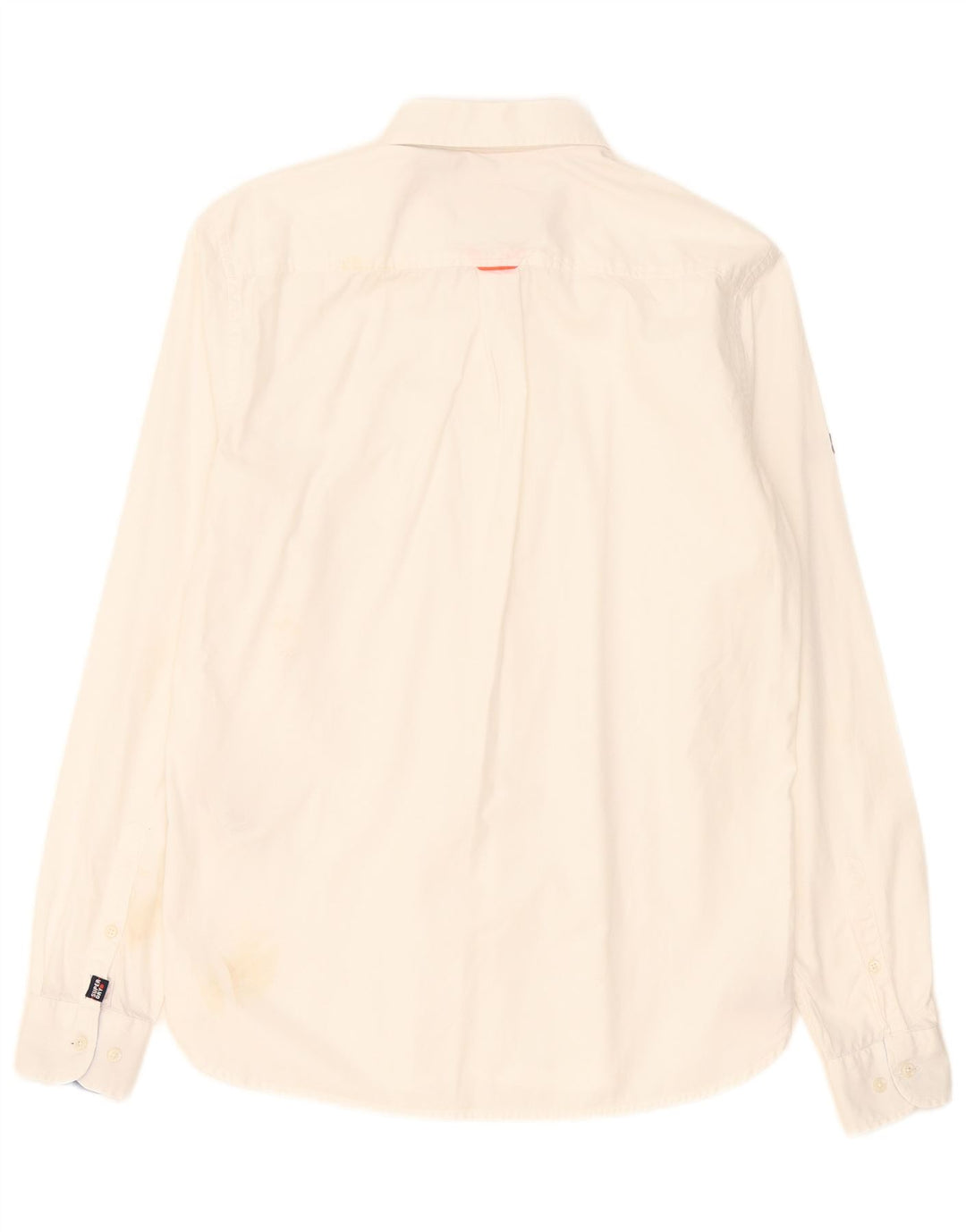 Superdry Mens Shirt Small White Cotton