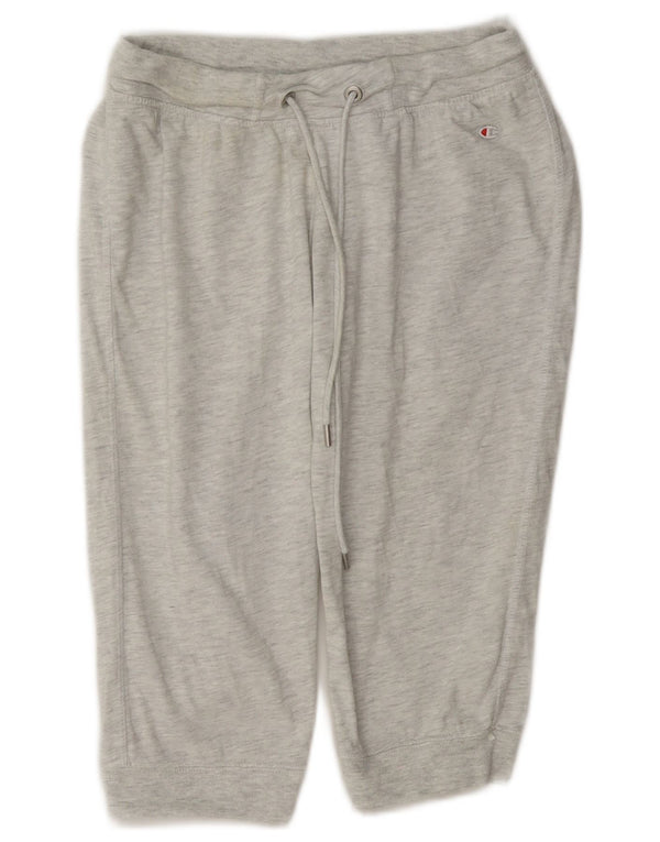 Champion Womens Tracksuit Trousers Joggers UK 12 Medium Grey