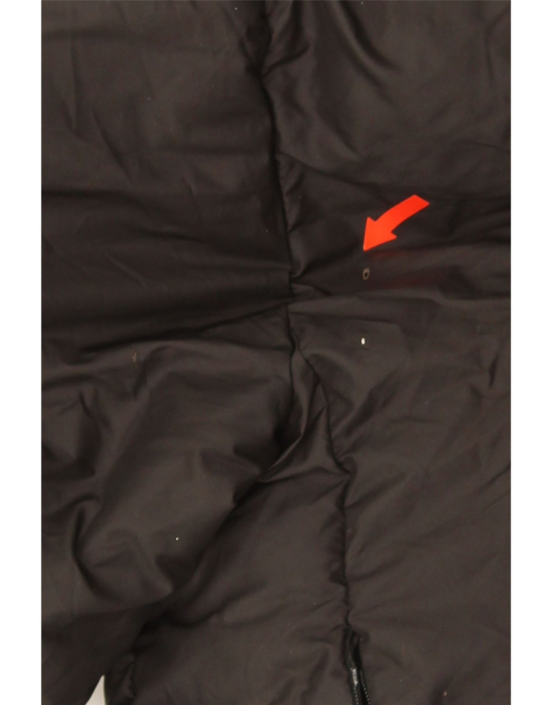 Zara Womens Crop Hooded Oversized Padded Jacket UK 10 Small Black Polyester