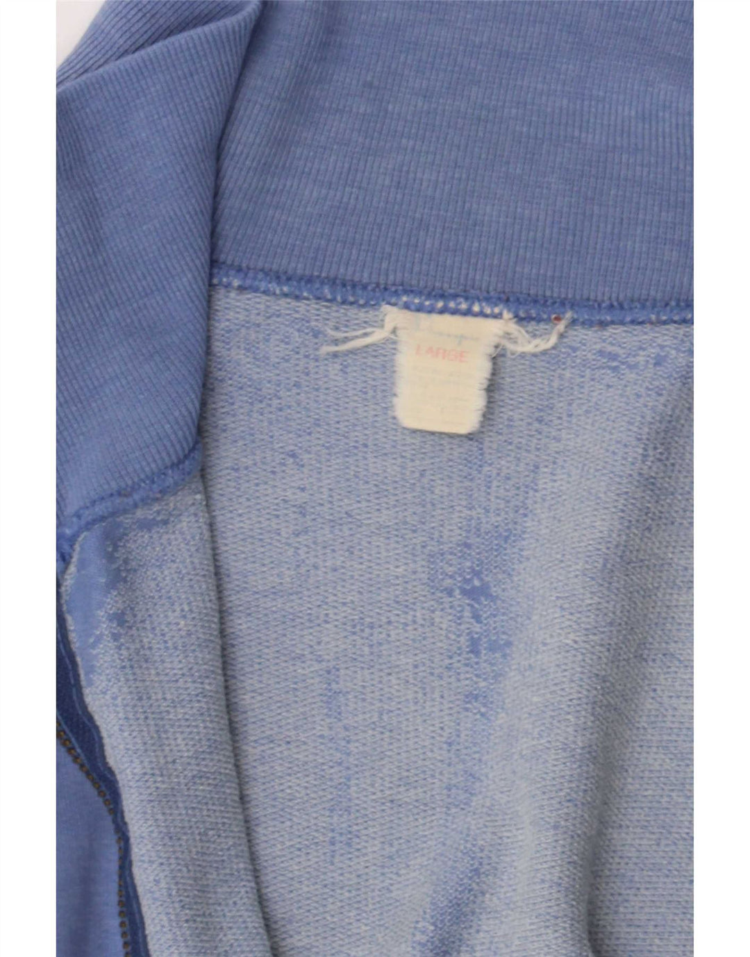 Champion Womens Oversized Graphic Tracksuit Top Jacket UK 16 Large Blue