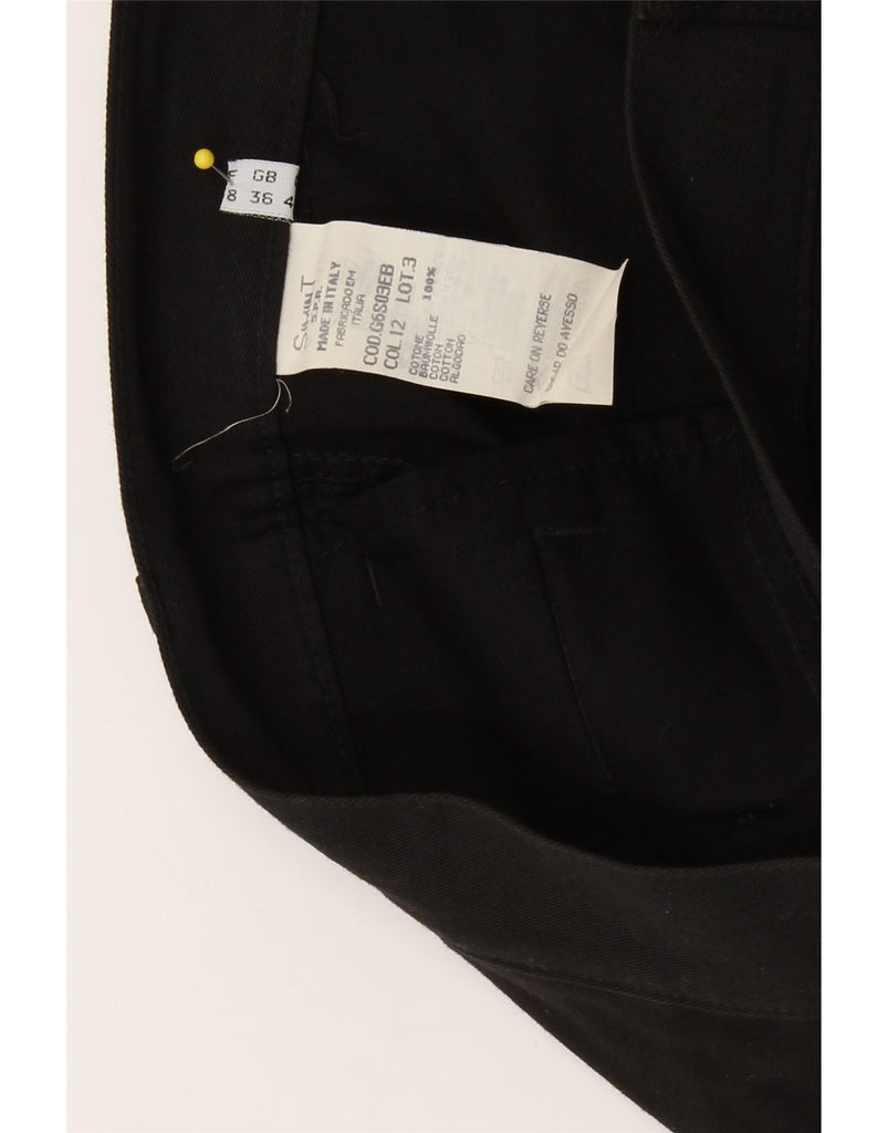 ARMANI Womens Milano Casual Shorts W36 XL  Black Cotton Vintage Armani and Second-Hand Armani from Messina Hembry 