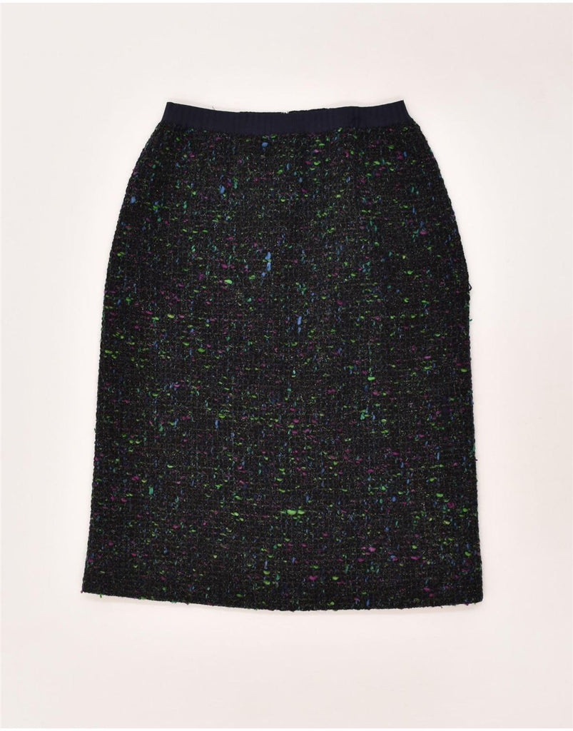 VINTAGE Womens Straight Skirt W24 XS  Navy Blue Flecked | Vintage Vintage | Thrift | Second-Hand Vintage | Used Clothing | Messina Hembry 