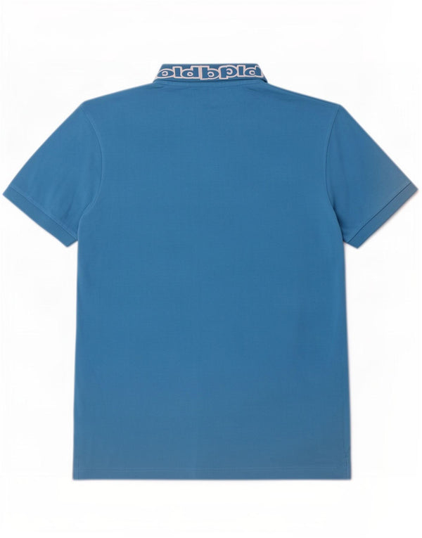 Kappa Mens Polo Shirt XL Blue Cotton