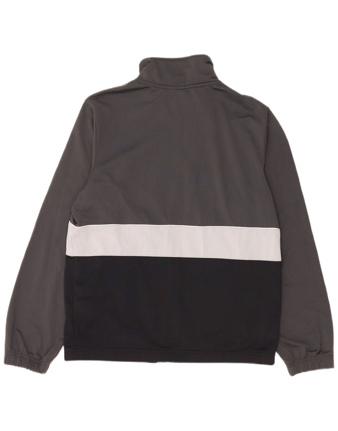 NIKE Mens Tracksuit Top Jacket Medium Multicoloured Colourblock Polyester