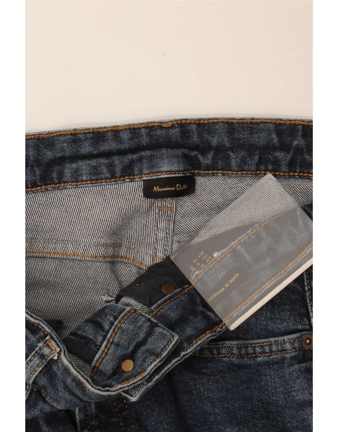 Massimo Dutti Womens Slim Jeans EU 38 Small W28 L26 Navy Blue