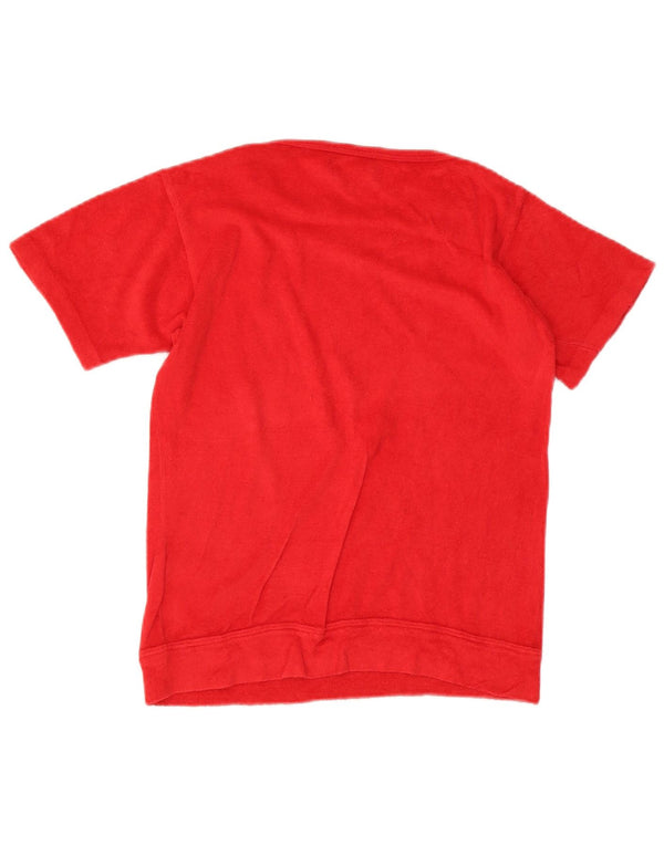 Cerruti 1881 Mens T-Shirt Top UK 36 Small Red Cotton