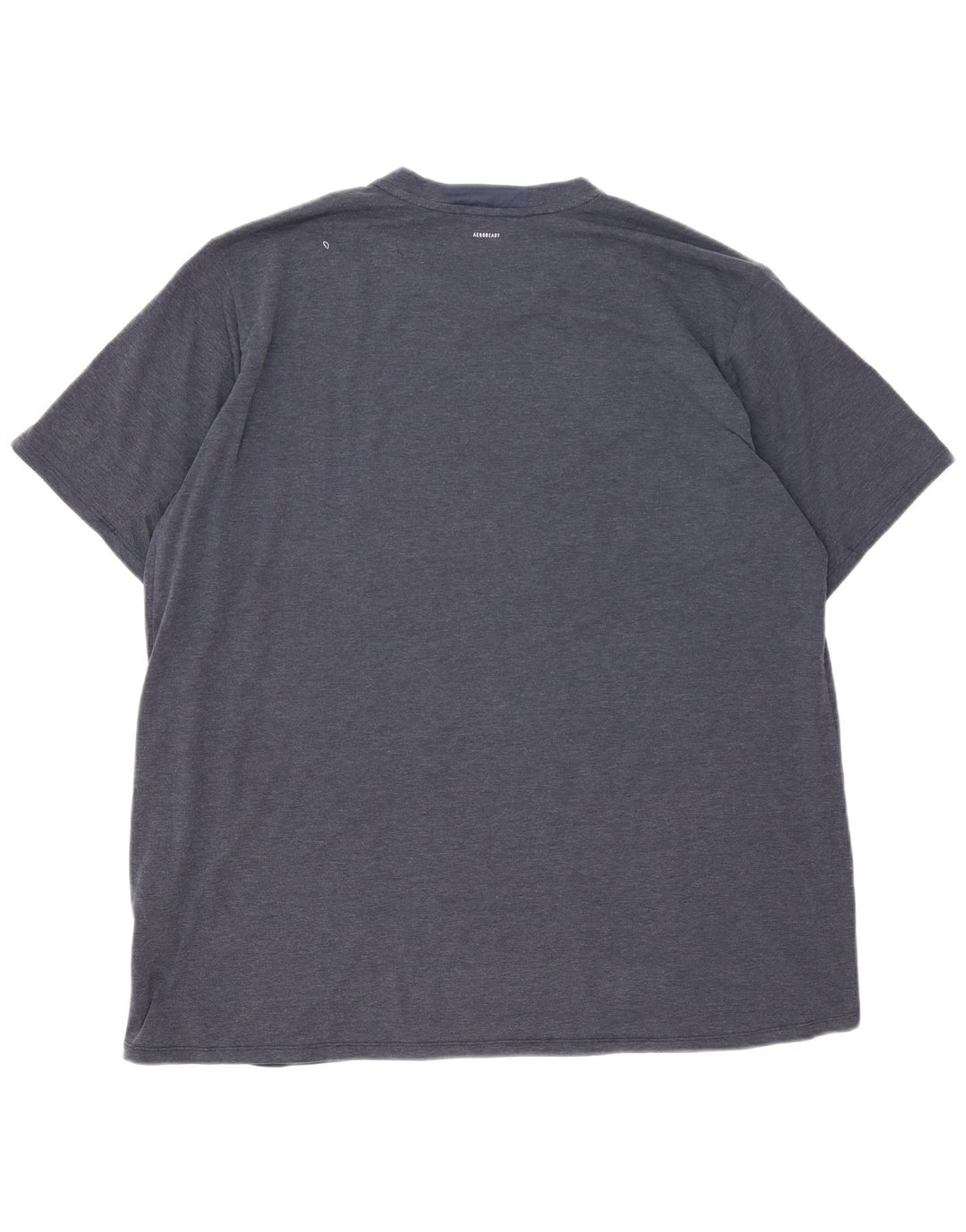 Adidas Mens T-Shirt Top 2XL Navy Blue Polyester