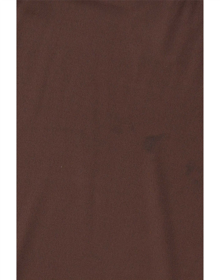 Sportmax Womens Maxi Skirt Medium W28  Brown Viscose