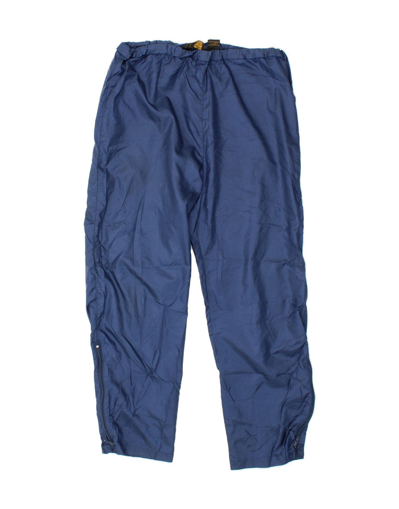 EDDIE BAUER Mens Tracksuit Trousers Large  Navy Blue Nylon Vintage Eddie Bauer and Second-Hand Eddie Bauer from Messina Hembry 