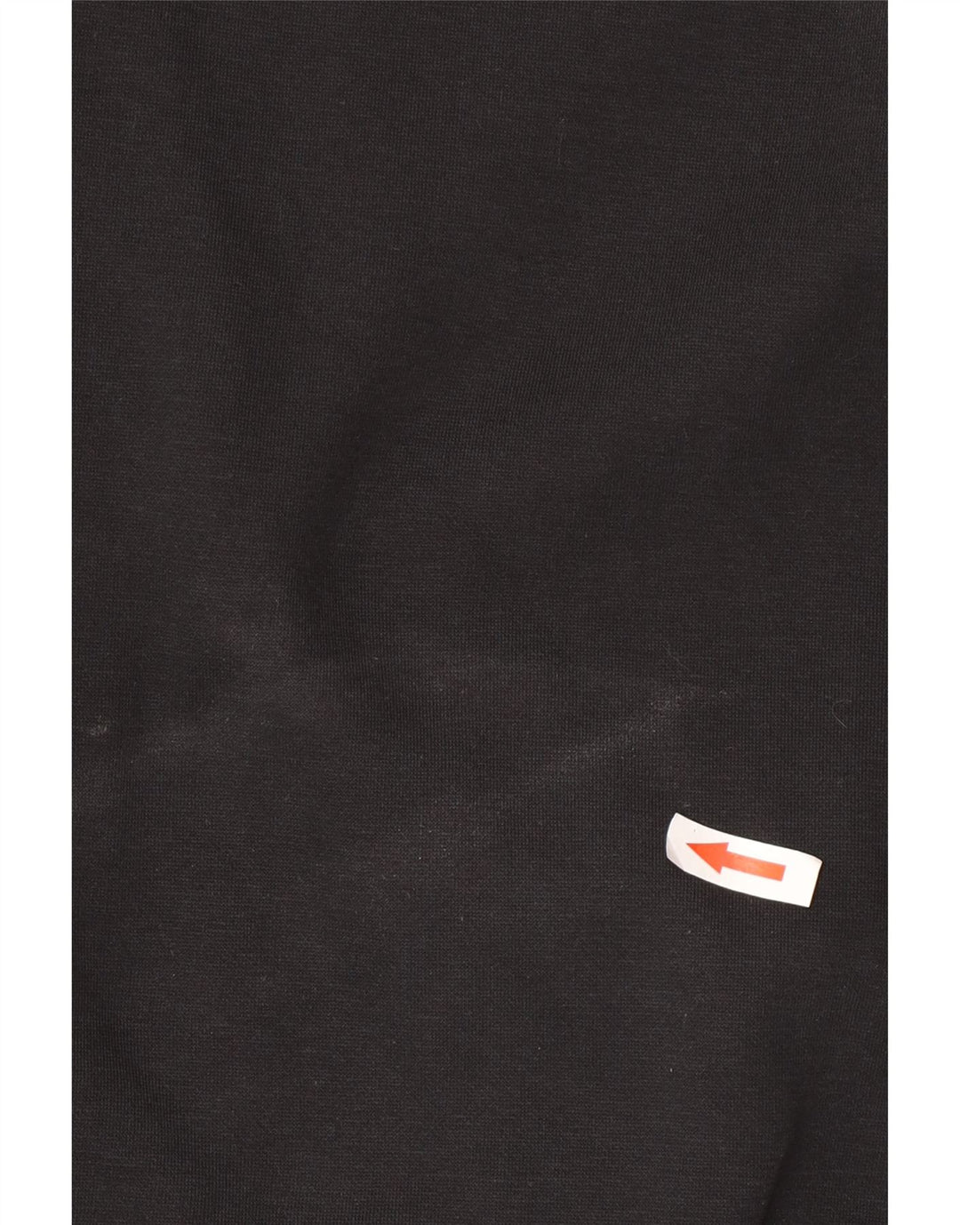 K-Way Mens Zip Hoodie Sweater 2XL Black Polyester