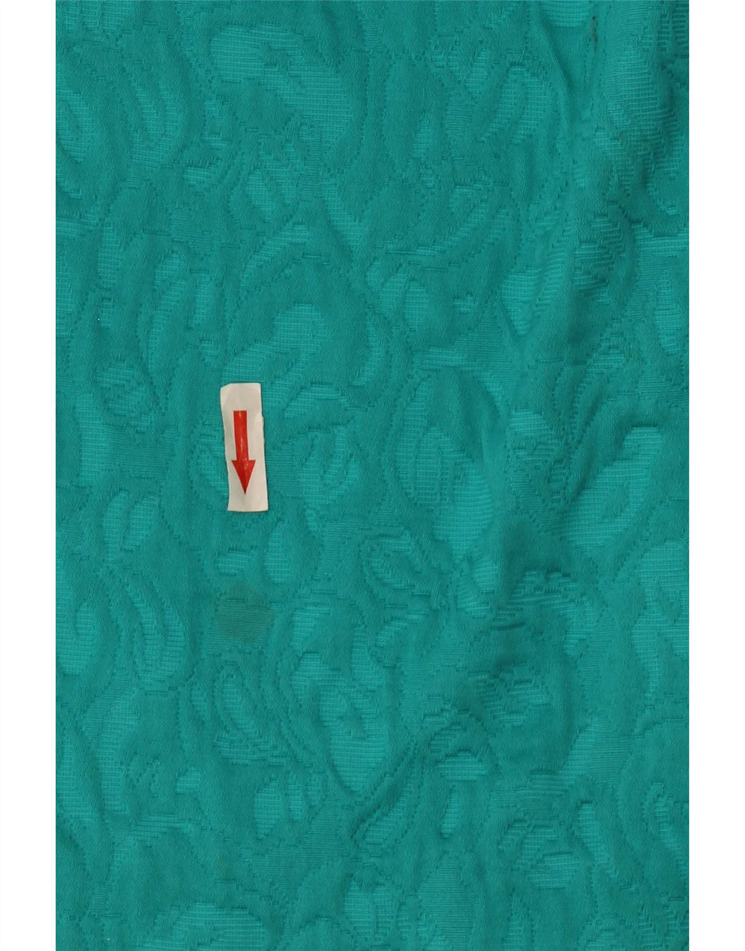 Vintage Womens Abstract 4 Button 2 Piece Skirt Set UK 14 Medium  Turquoise