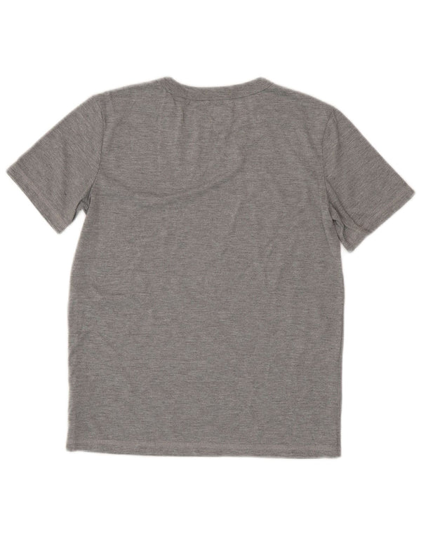 Eddie Bauer Boys T-Shirt Top 10-11 Years Medium Grey Polyester