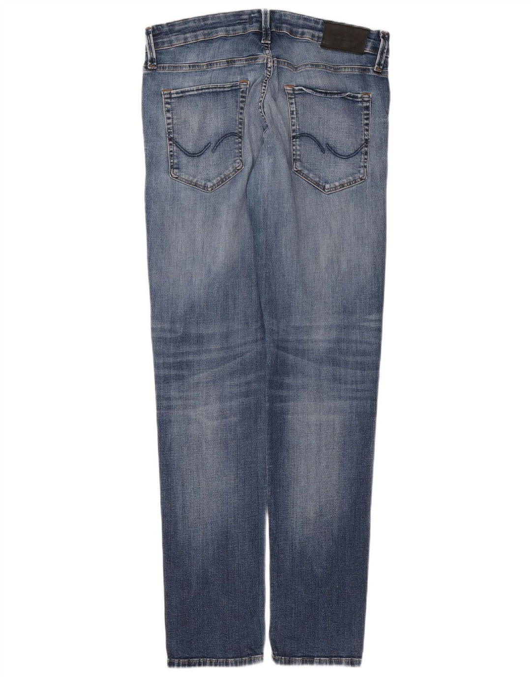 Jack & Jones Mens GLENN Slim Jeans W33 L32 Blue Cotton