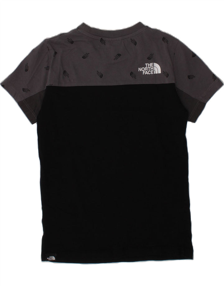 THE NORTH FACE Boys Graphic T-Shirt Top 9-10 Years Medium Black Vintage The North Face and Second-Hand The North Face from Messina Hembry 
