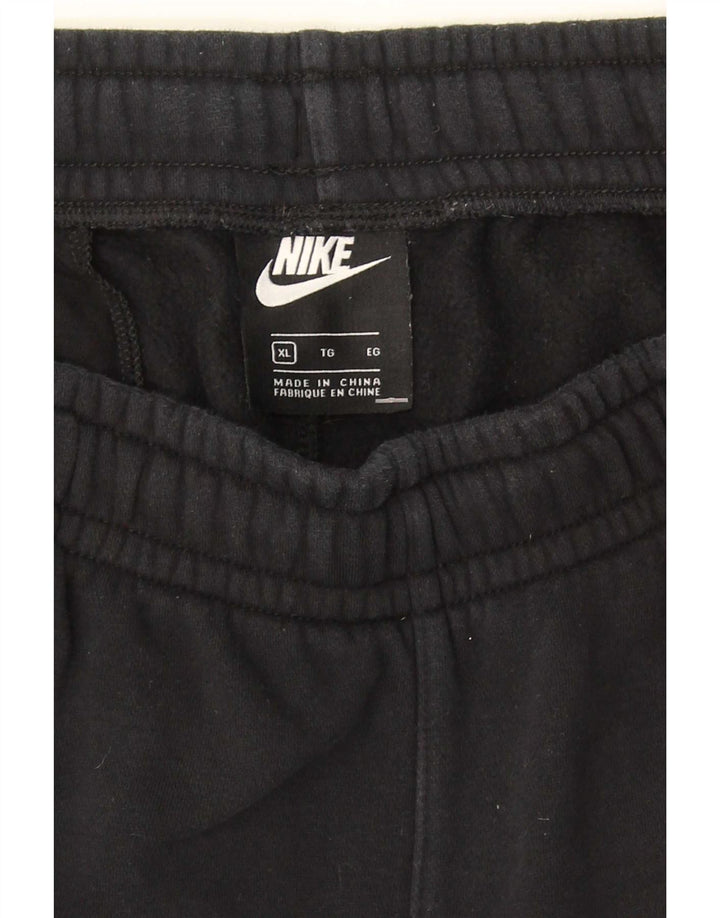 Nike Mens Tracksuit Trousers Joggers XL Black Cotton