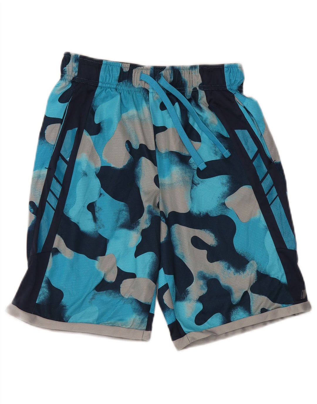 Russell Athletic Boys Sport Shorts 14-15 Years XL Blue Camouflage Polyester