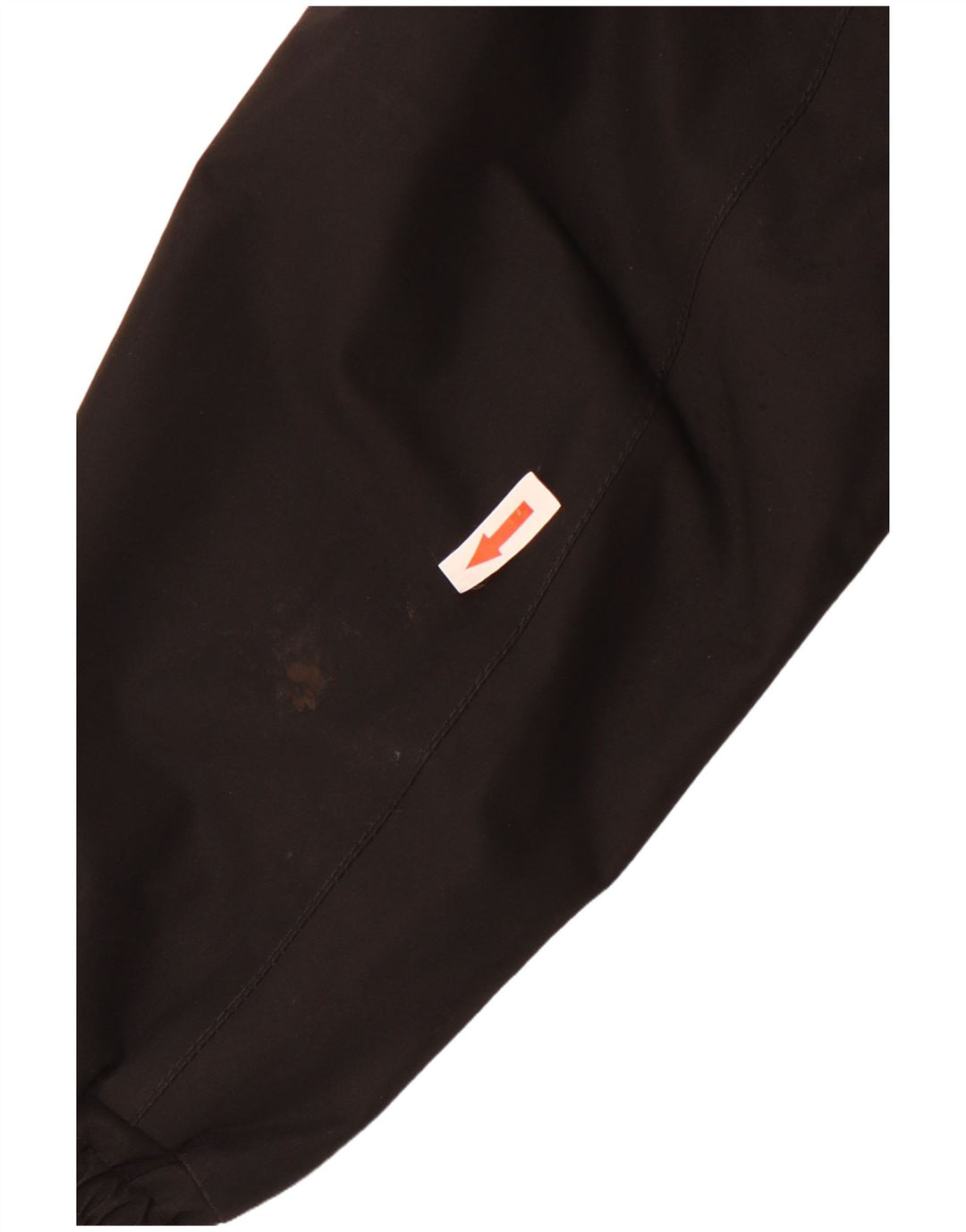 Helly Hansen Boys Hooded Rain Jacket 11-12 Years Black Polyester