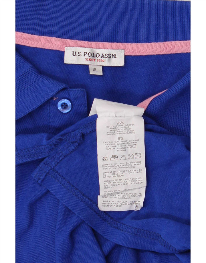 U.S. Polo Assn. Mens Shirt XL Blue Cotton