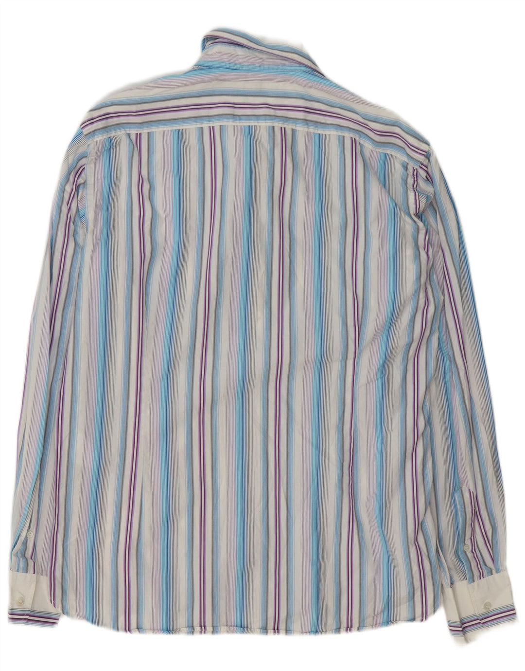 Ted Baker Mens Shirt Size 5 XL Multicoloured Striped Cotton