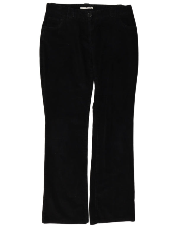 Tommy Hilfiger Womens Corduroy Trousers US 10 Large W34 L33 Navy Blue