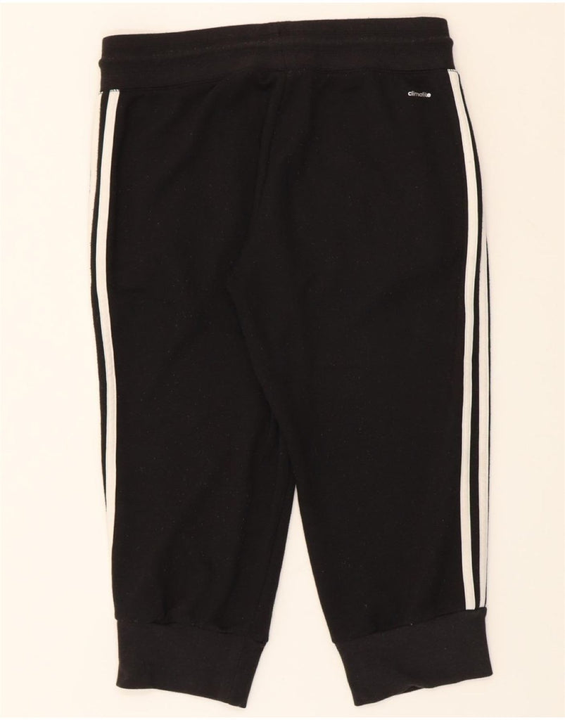 ADIDAS Womens Climalite Tracksuit Trousers Joggers UK 8/10 Small  Black Vintage Adidas and Second-Hand Adidas from Messina Hembry 