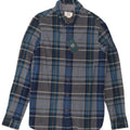 White Stuff Mens Classic Fit Shirt Medium Blue Check Cotton