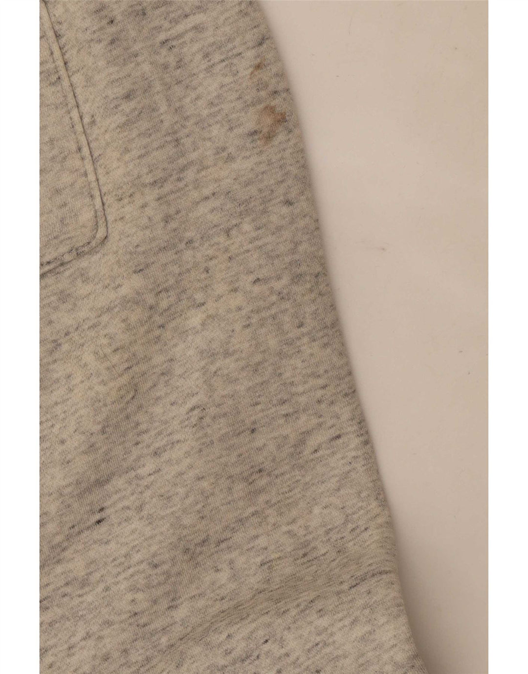 Hollister Mens Graphic Tracksuit Trousers Medium Grey Flecked Cotton