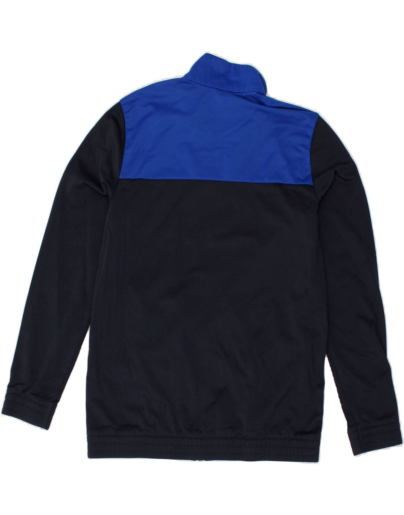 ADIDAS Boys Tracksuit Top Jacket 13-14 Years Navy Blue Colourblock | Vintage Adidas | Thrift | Second-Hand Adidas | Used Clothing | Messina Hembry 