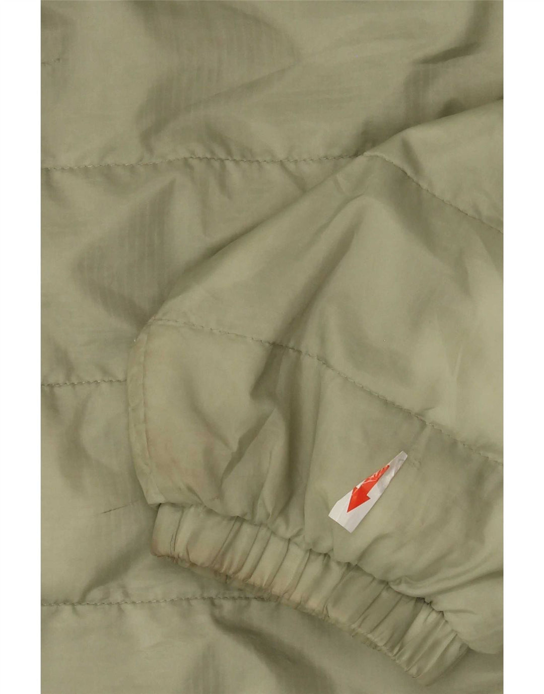 Levi's Womens Hooded Padded Jacket UK 18 XL Green Polyester