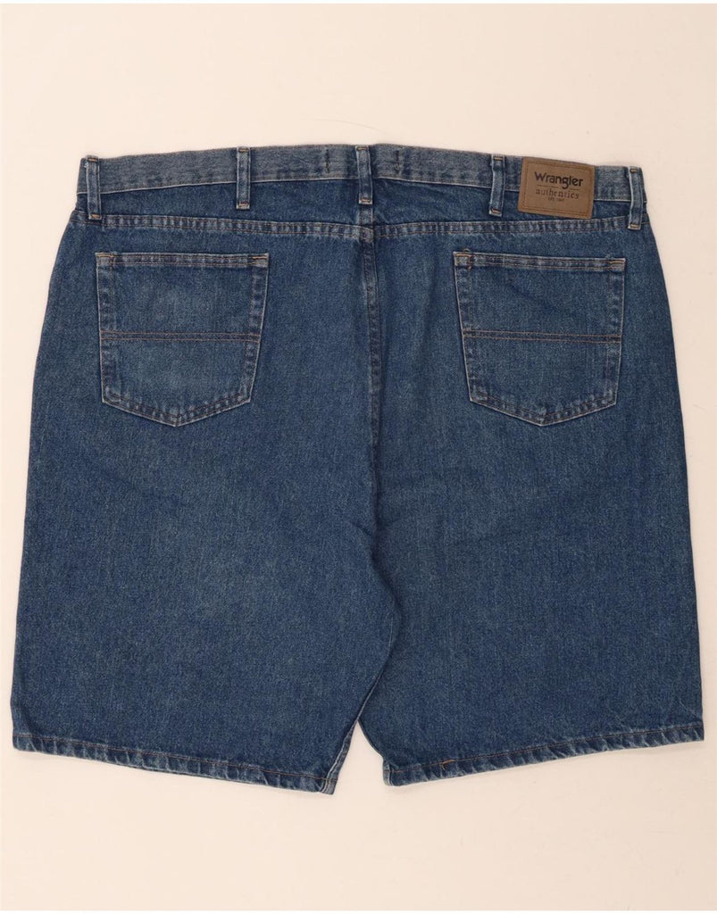 WRANGLER Mens Denim Shorts W44 2XL Blue Cotton Vintage Wrangler and Second-Hand Wrangler from Messina Hembry 