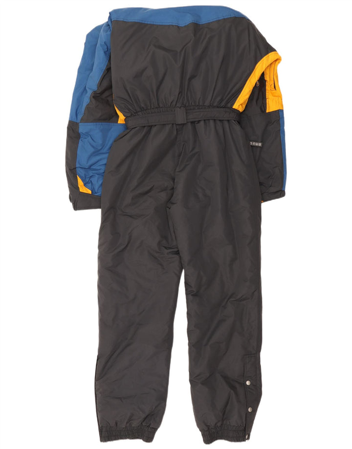 Brugi Mens Hooded Ski Jumpsuit IT 54 2XL  Grey Colourblock Polyamide