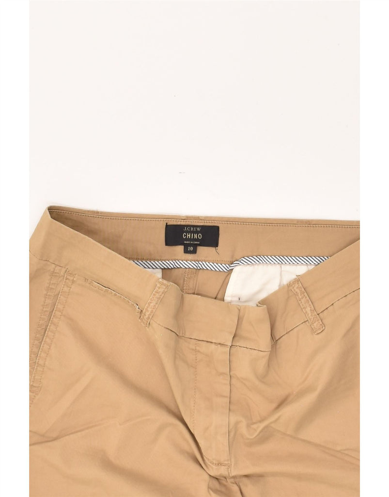 J. CREW Womens Chino Shorts US 10 Large W32  Brown Cotton | Vintage J. Crew | Thrift | Second-Hand J. Crew | Used Clothing | Messina Hembry 