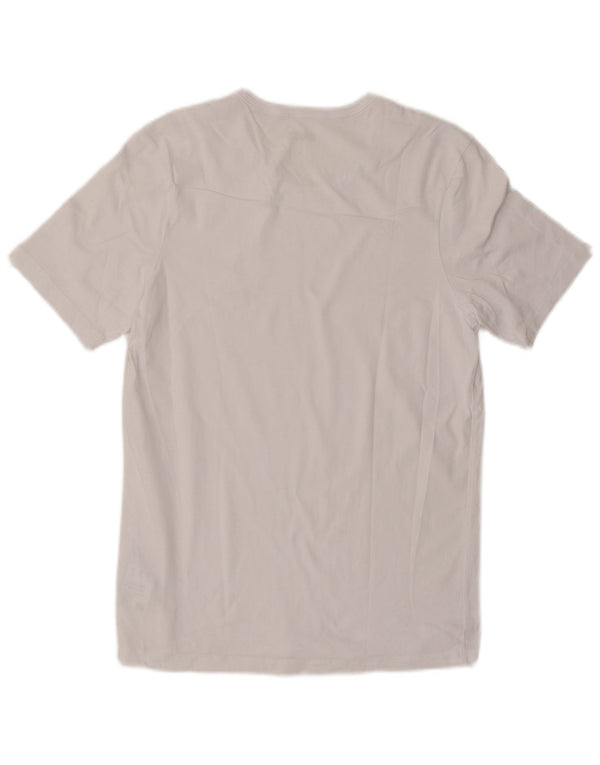 Hugo Boss Mens T-Shirt Top Medium White Cotton