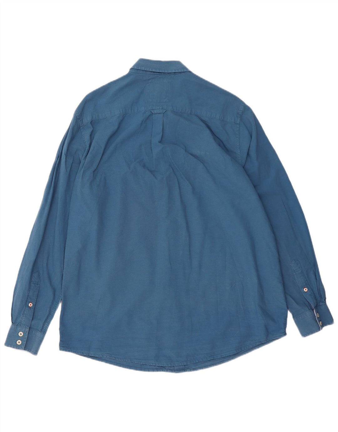 Crew Clothing Mens Classic Fit Shirt XL Blue Cotton