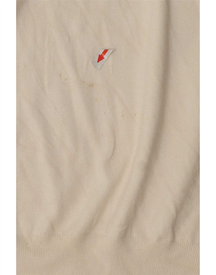 Zara Womens Turtle Neck Jumper Sweater UK 10 Small Beige
