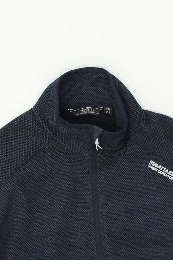 REGATTA Mens Tracksuit Top Jacket Medium Navy Blue Polyester | Vintage Regatta | Thrift | Second-Hand Regatta | Used Clothing | Messina Hembry 