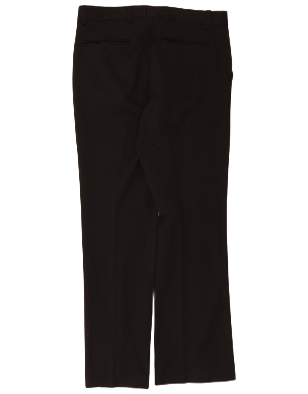Marlboro Classics Mens Straight Suit Trousers EU 48 Medium W34 L31 Black