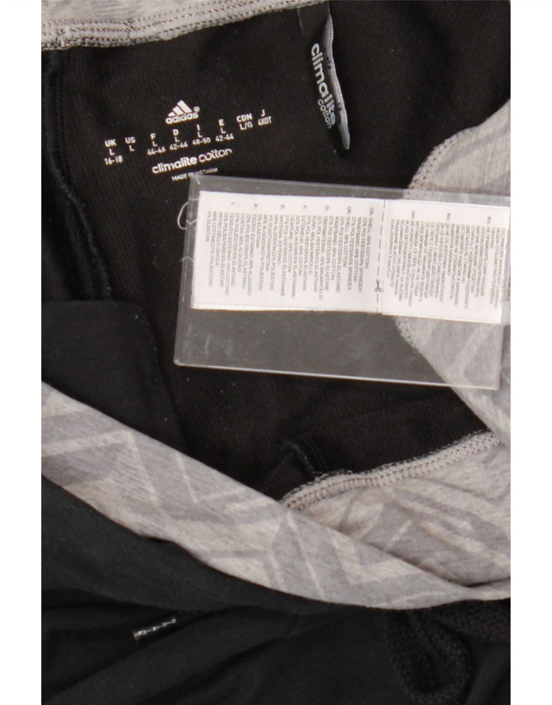 ADIDAS Womens Climalite Tracksuit Trousers Joggers UK 16/18 Large  Black