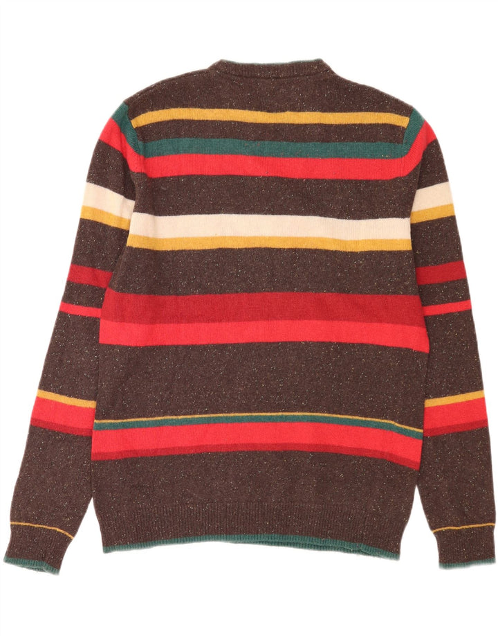 Harmont & Blaine Mens Crew Neck Jumper Sweater XL Multicoloured Striped